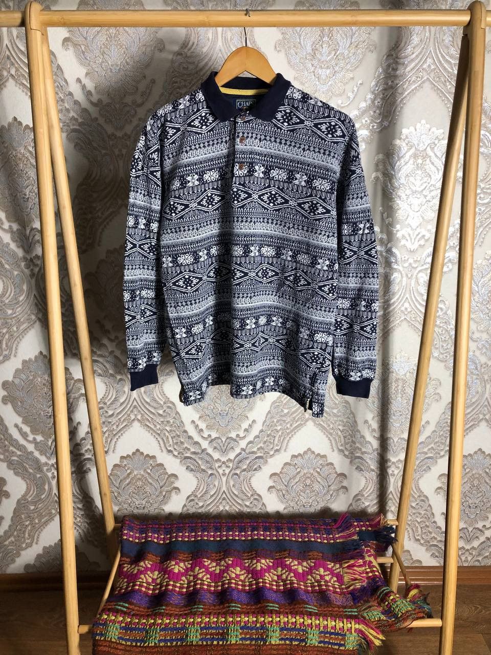 Polo Ralph Lauren VINTAGE POLO RALPH LAUREN CHAPS RETRO DESIGNER CASUAL 90s Size US M / EU 48-50 / 2 - 1 Thumbnail