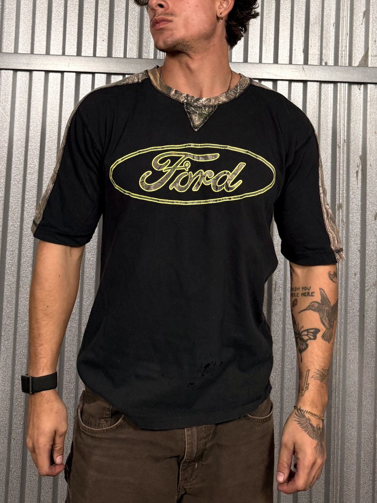 Ford Insane Vintage Realtree Ford 70s Style Tee Size US M / EU 48-50 / 2 - 1 Thumbnail