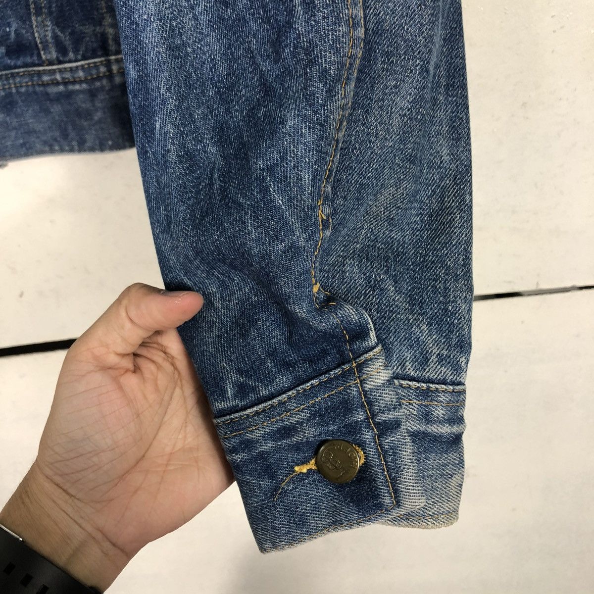 Lee 🔥VINTAGE 80’s TRUCKER DENIM JACKET LEE MADE IN CANADA Size US M / EU 48-50 / 2 - 17 Thumbnail