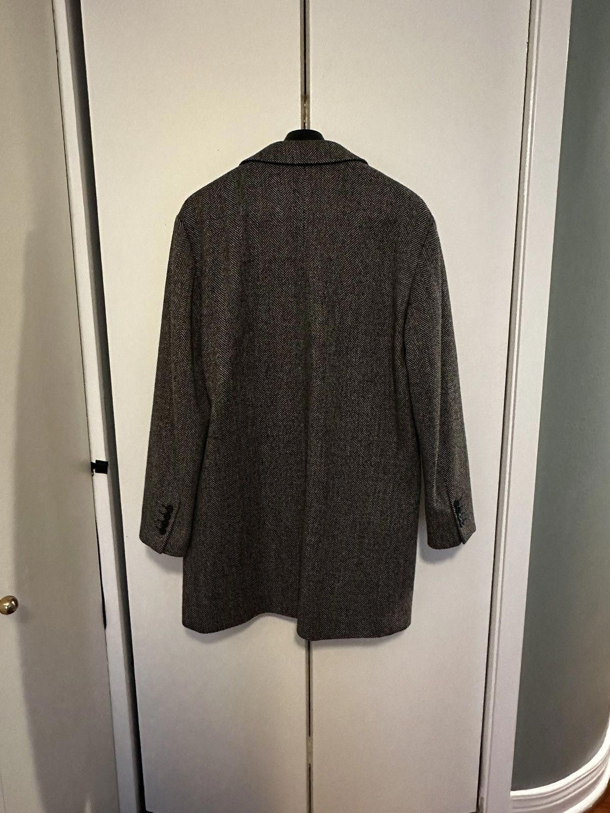 Drapeau Noir Drapeau Noir Men's Gray Herringbone Wool Coat - French Size US M / EU 48-50 / 2 - 4 Thumbnail