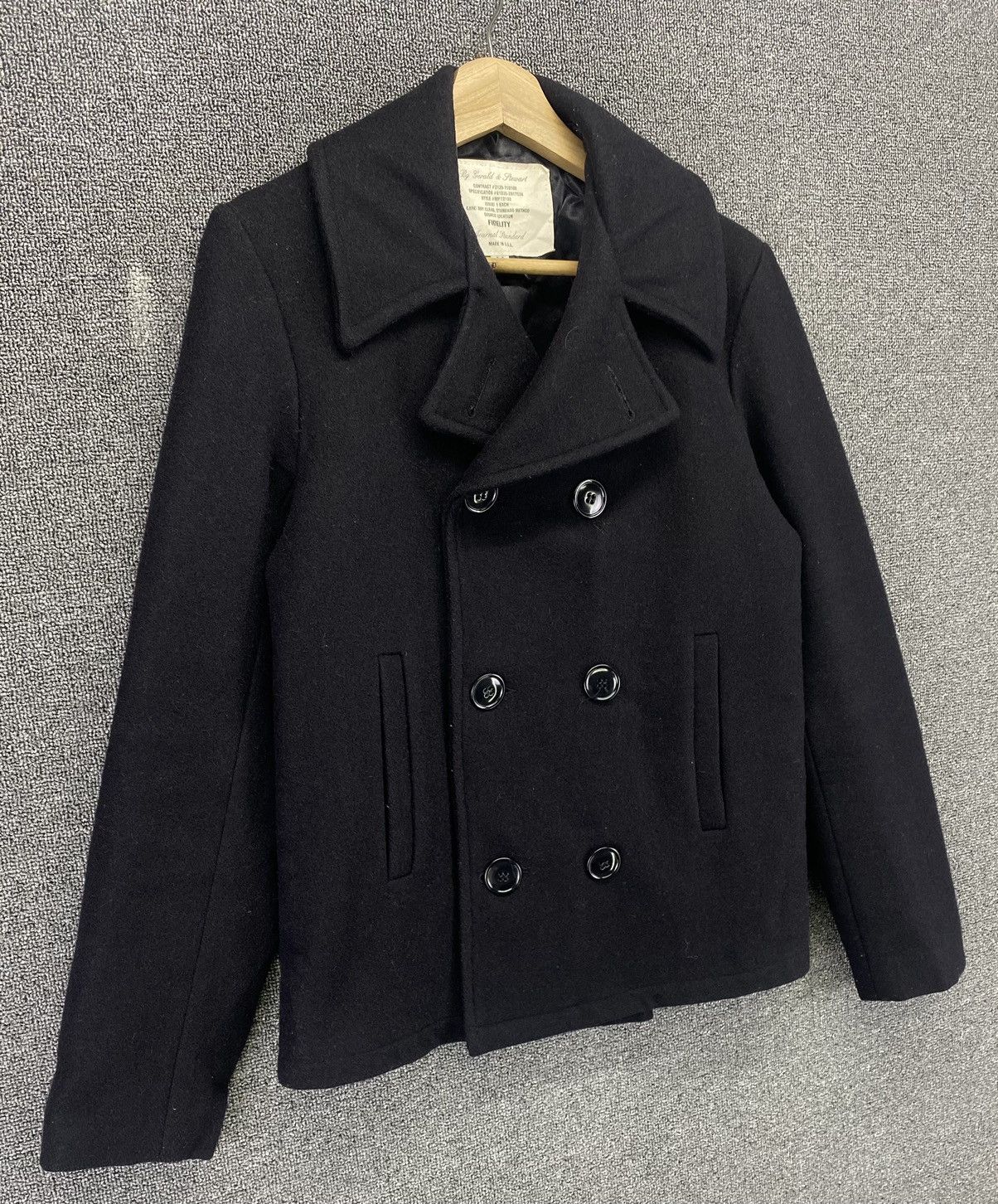 Fidelity Vintage Fidelity JournalStandard Double Breasted Wool Jacket Size M / US 6-8 / IT 42-44 - 2 Thumbnail