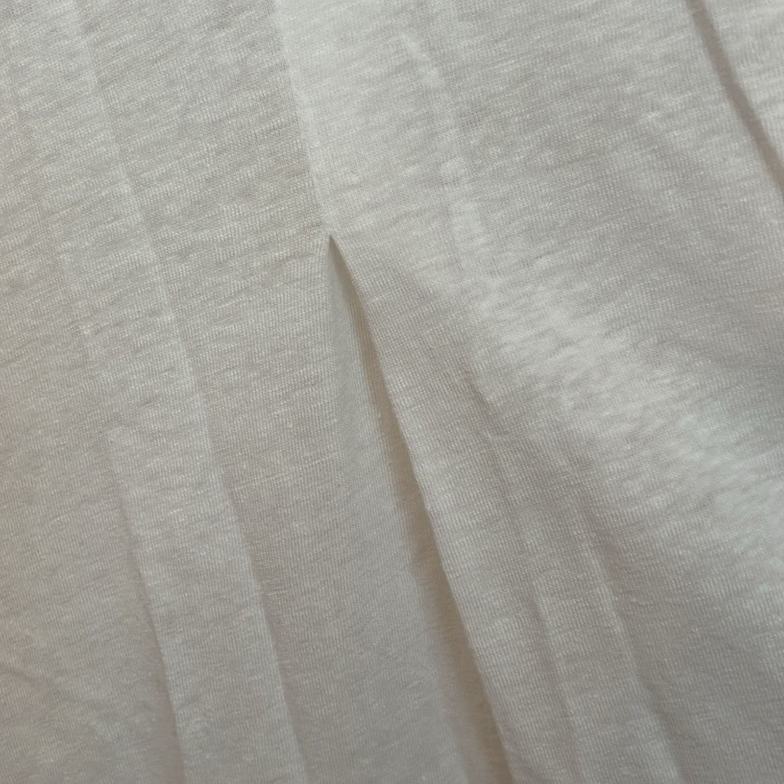 J.McLaughlin J. McLaughlin White Linen Sleeveless Oversized Top Size L / US 10 / IT 46 - 5 Thumbnail