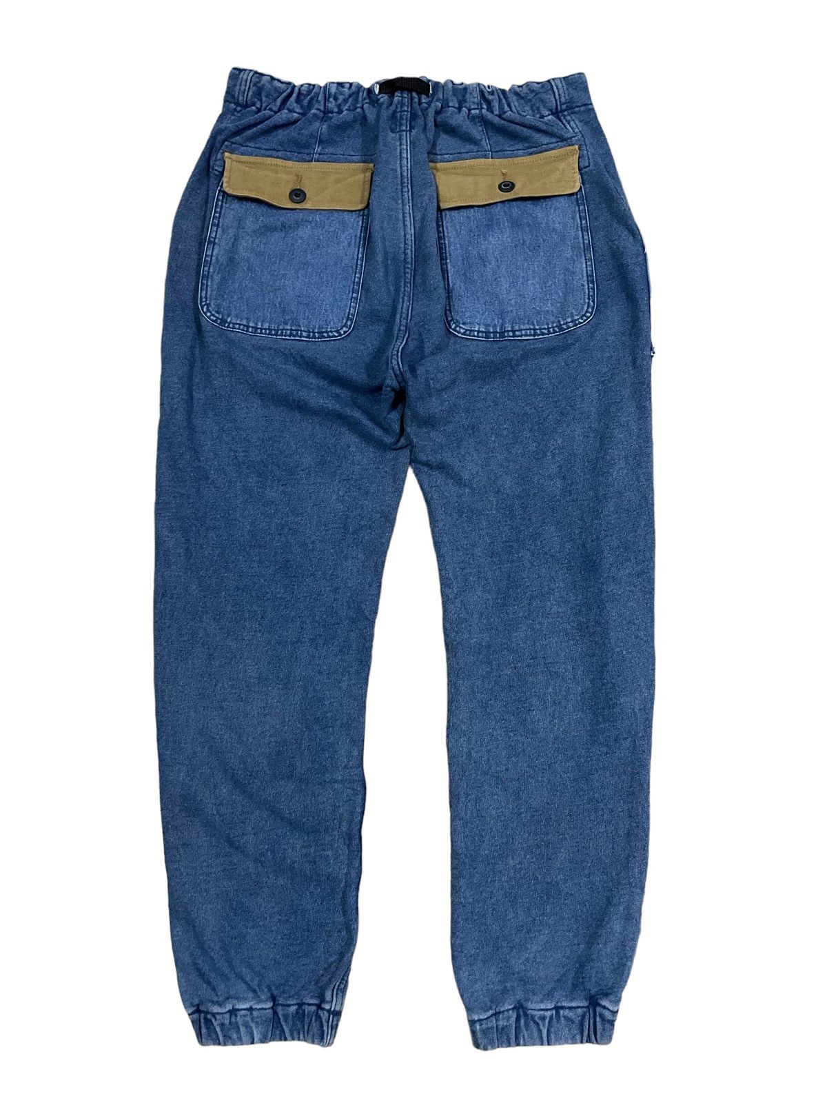 go slow caravan Go Slow Caravan Street Gorpcore Denim Jogger Pants Size US 31 - 7 Thumbnail