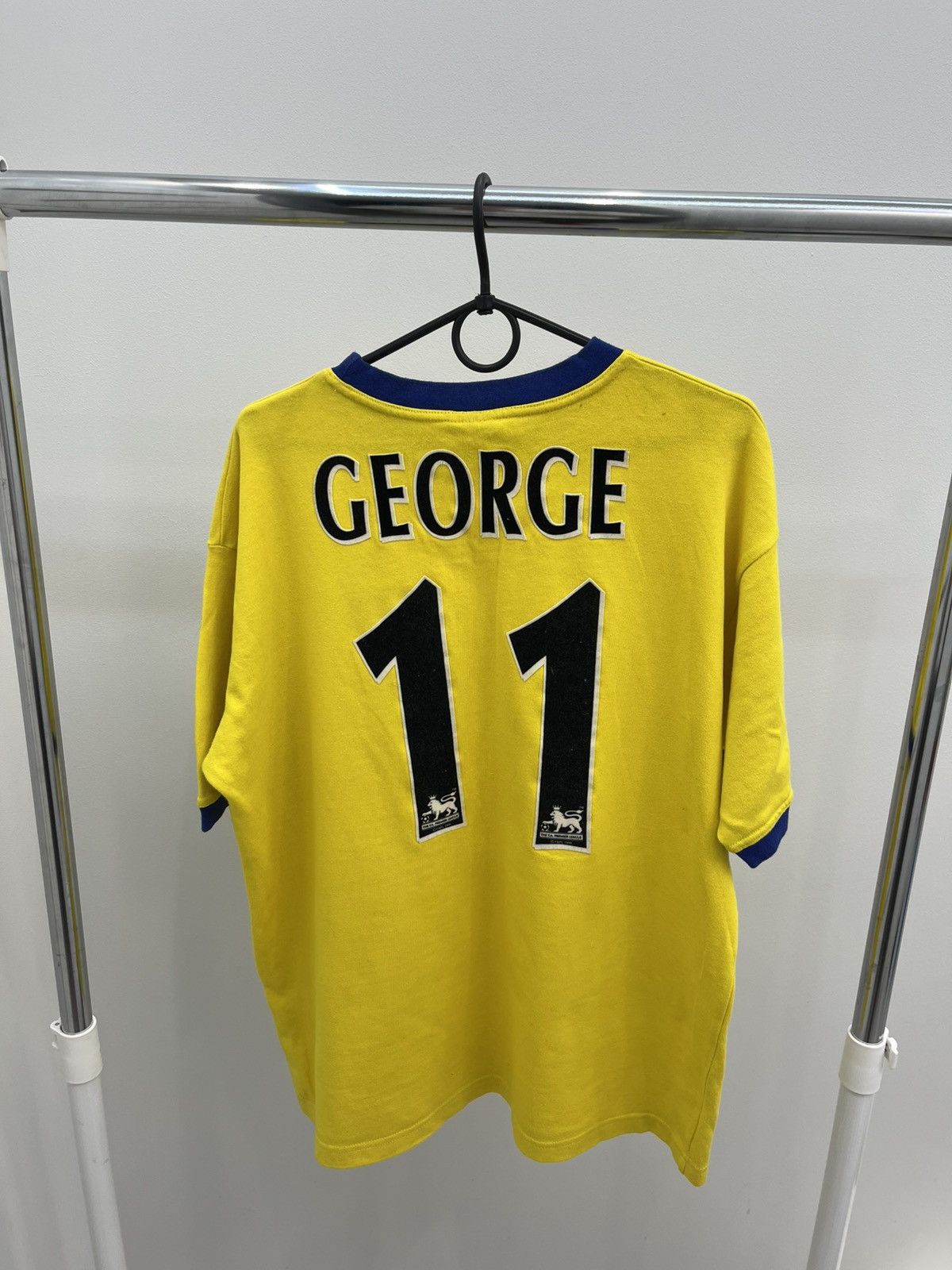 Vintage Vintage 90s 1971 Arsenal London 11 Charlie George Jersey Tee Size US XL / EU 56 / 4 - 2 Thumbnail