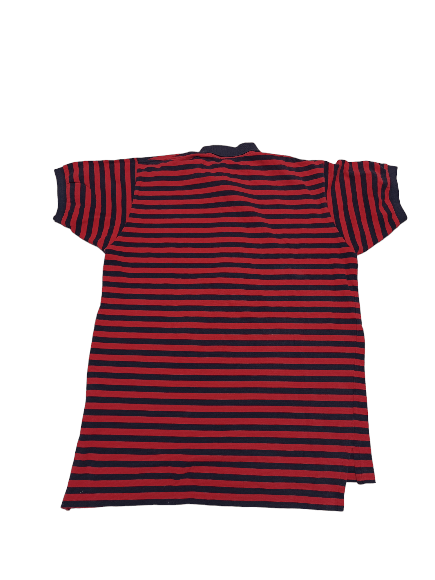 Polo Ralph Lauren VINTAGE 90S POLO RALPH LAUREN 1/3 STRIPED POLO SHIRT Size US L / EU 52-54 / 3 - 2 Thumbnail