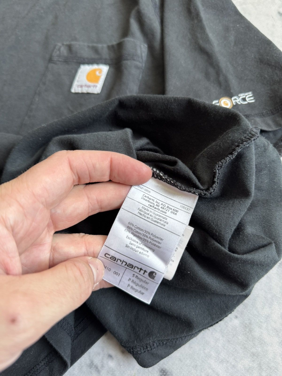 Carhartt × Vintage Carhartt vintage tee workgear Size US S / EU 44-46 / 1 - 5 Thumbnail