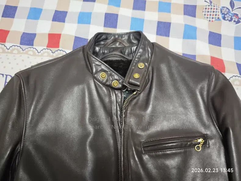Schott 141 Cowhide locomotive leather jacket Size US S / EU 44-46 / 1 - 8 Thumbnail