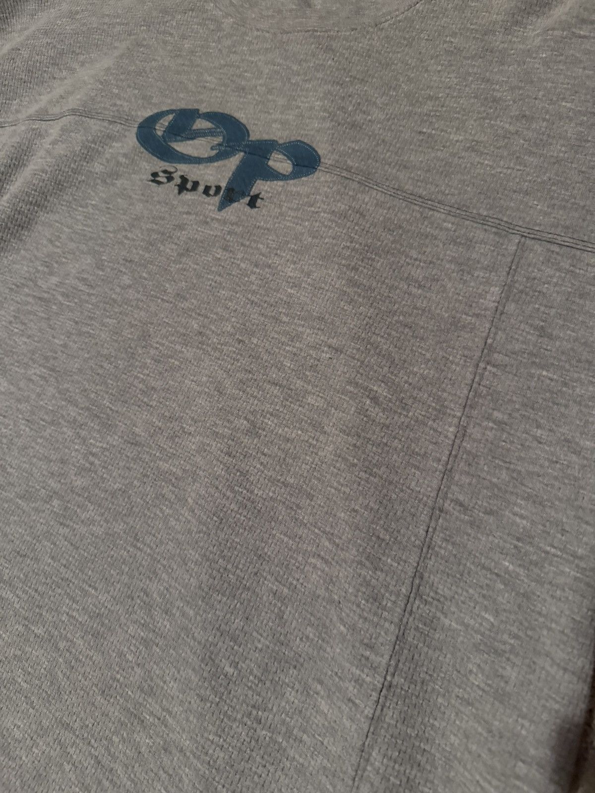 Other grey OP sport long sleeve shirt Size US L / EU 52-54 / 3 - 3 Thumbnail