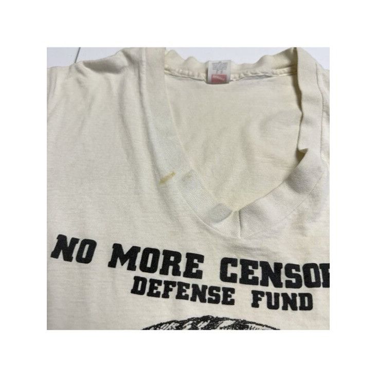 Band Tees Vintage 80s Dead Kennedys No More Censorship Defense Fund Size US L / EU 52-54 / 3 - 4 Thumbnail