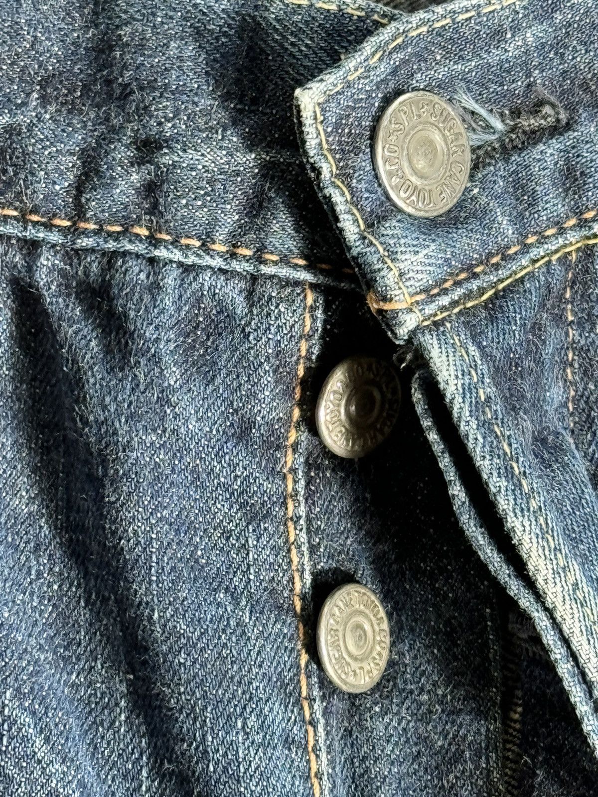 Sugar Cane Sugar Cane Denim Lot.2014 hidden rivet selvedge denim Size US 30 / EU 46 - 3 Thumbnail