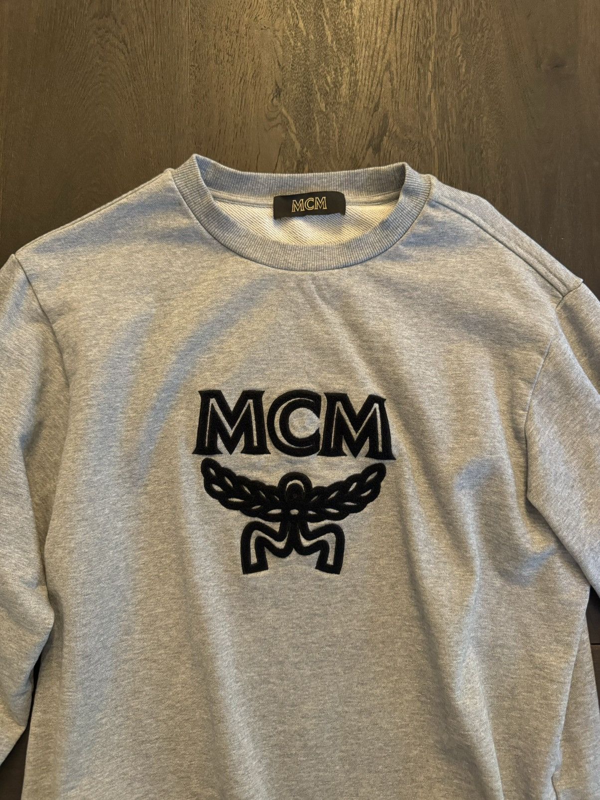 MCM Classic MCM Logo Sweatshirt Size US L / EU 52-54 / 3 - 2 Thumbnail