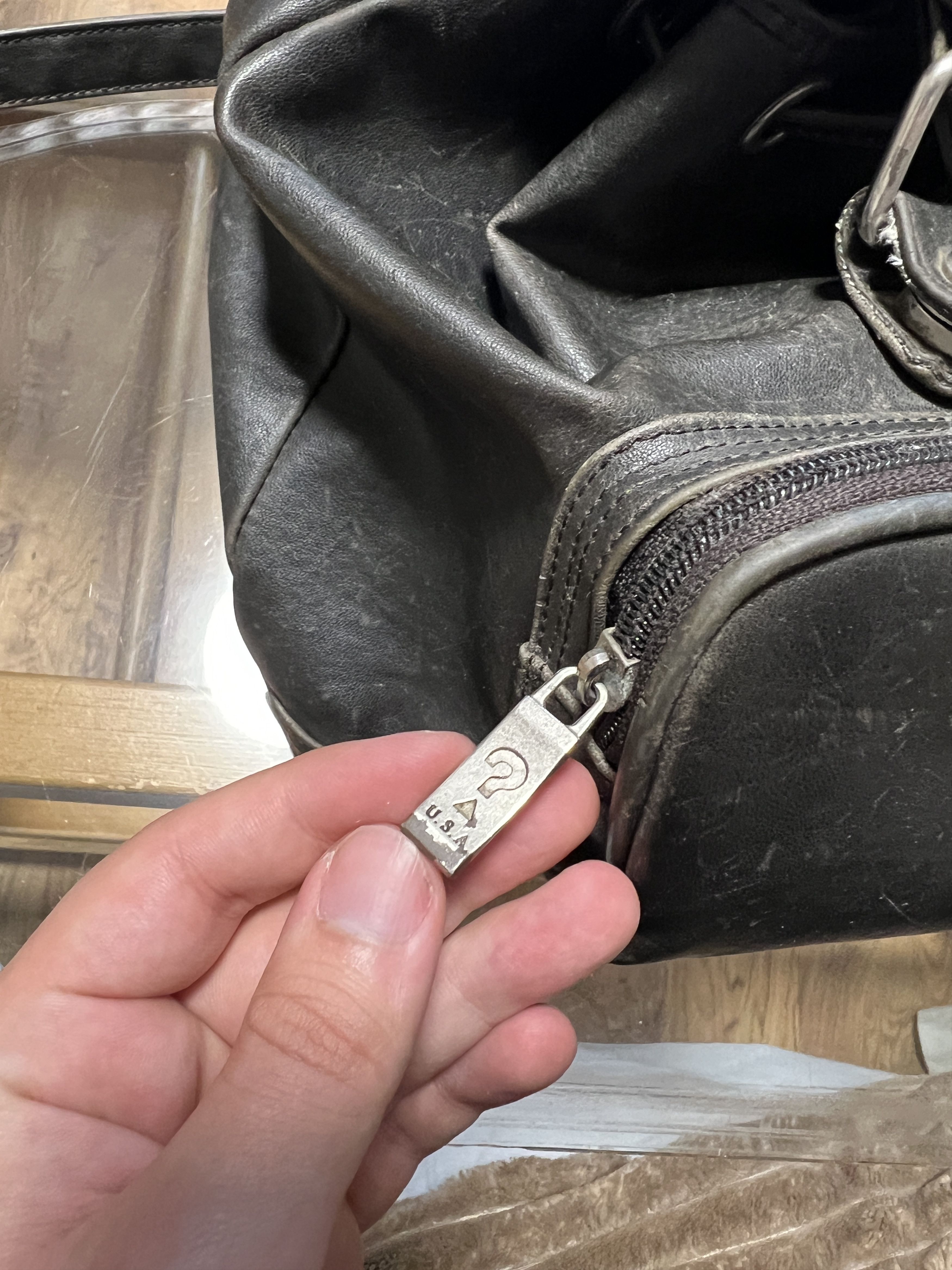 Guess Guess Vintage Leather Mini Bag Size ONE SIZE - 6 Thumbnail
