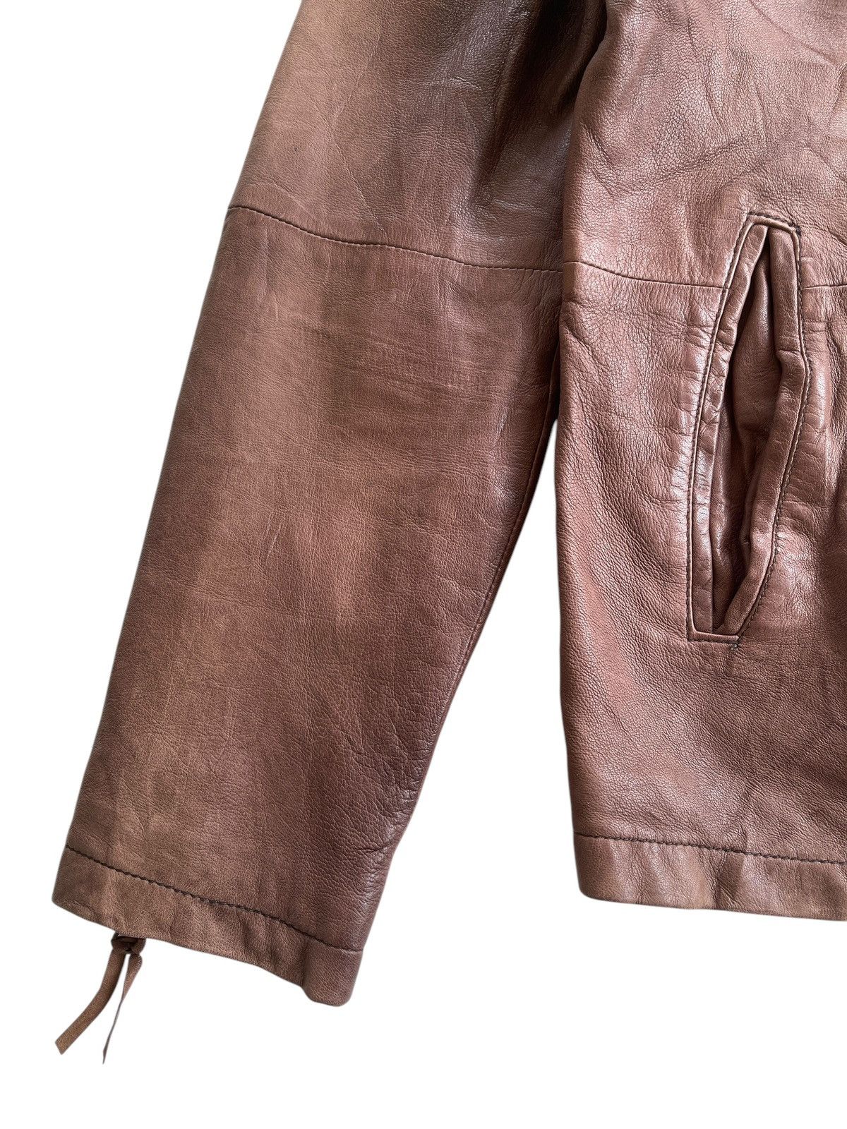 Vintage San Francisco Sheepskin Racer Biker Jacket Size US L / EU 52-54 / 3 - 12 Thumbnail