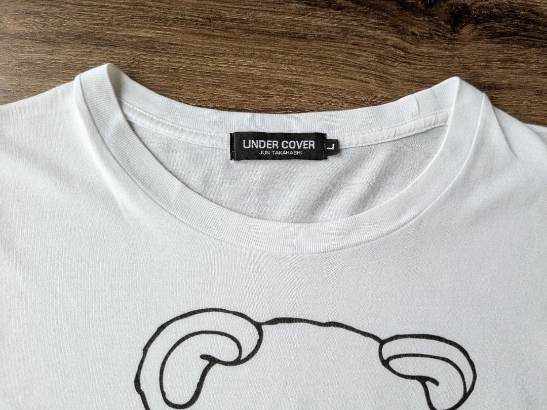 Undercover 2005 Blindfold Bear Tee Shirt Size US L / EU 52-54 / 3 - 8 Thumbnail