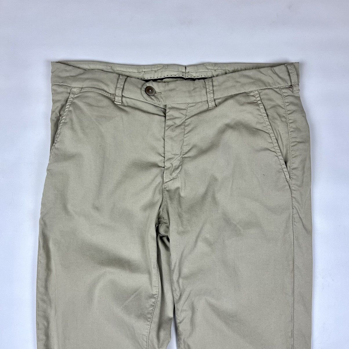 Corneliani Corneliani ID Tan Casual Pants 50 M-L Size US 32 / EU 48 - 3 Thumbnail