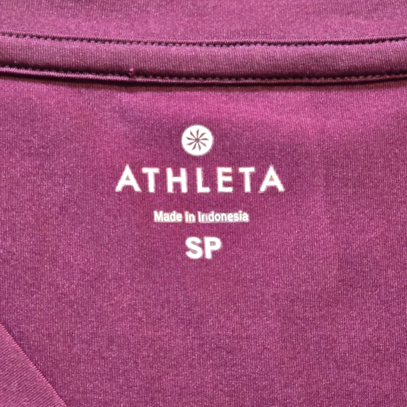Athleta Athleta Dress Womens Size Small Petite Purple Faux Wrap Stretch V-Neck Casual Size S / US 4 / IT 40 - 3 Thumbnail