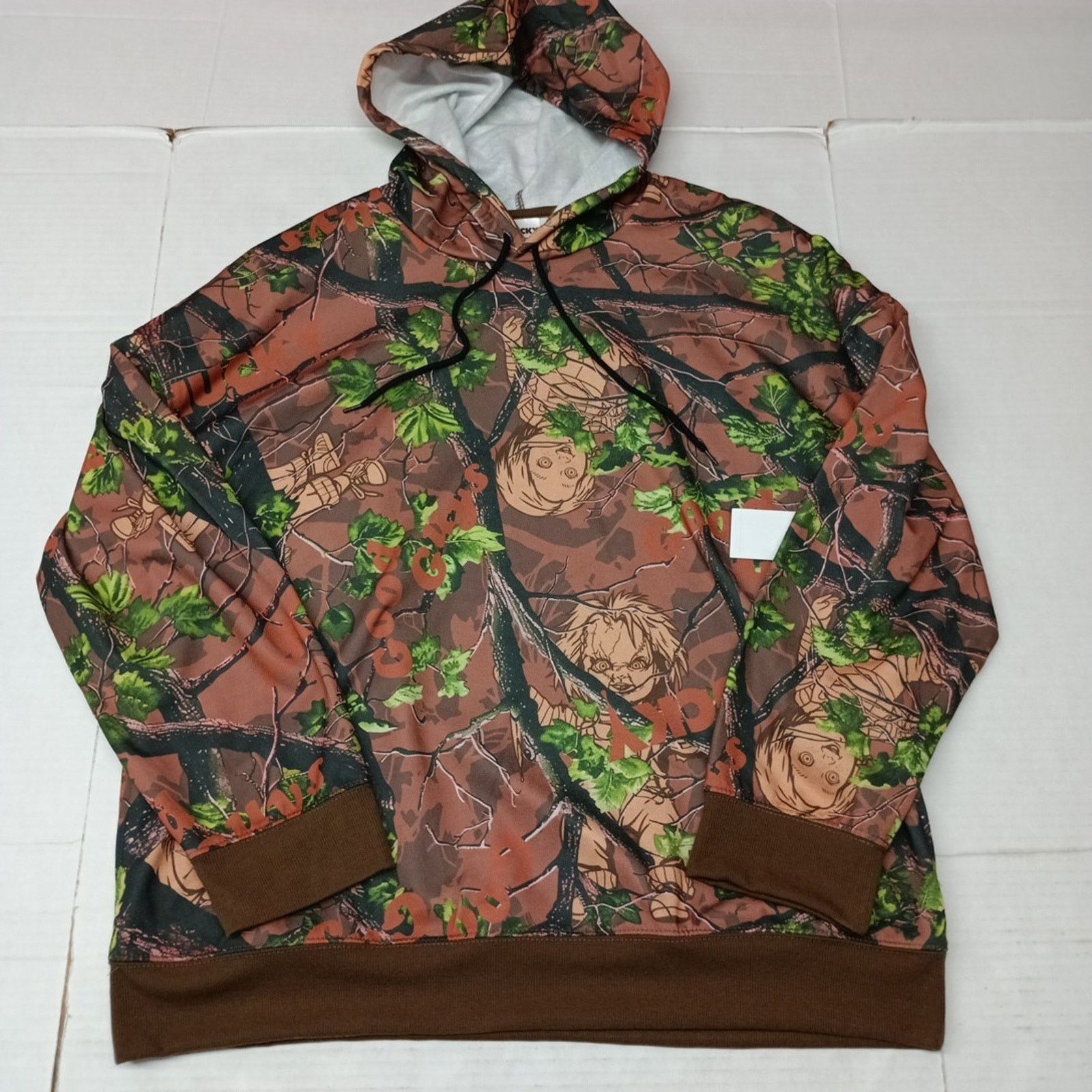 Other Men's Size L Childs Play Chucky Good Guys Camouflage Hoodie Size US L / EU 52-54 / 3 - 1 Thumbnail
