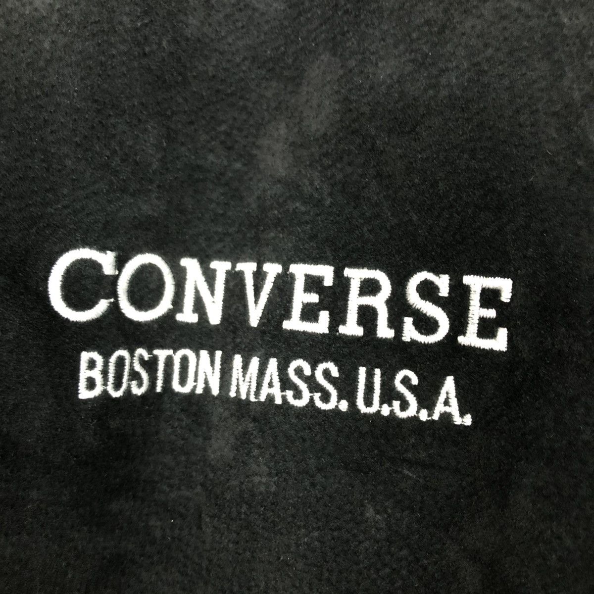 Japanese Brand 🔥VINTAGE BOMBER LEATHER JACKET CONVERSE ALL STAR BOSTON MASS Size US M / EU 48-50 / 2 - 19 Thumbnail