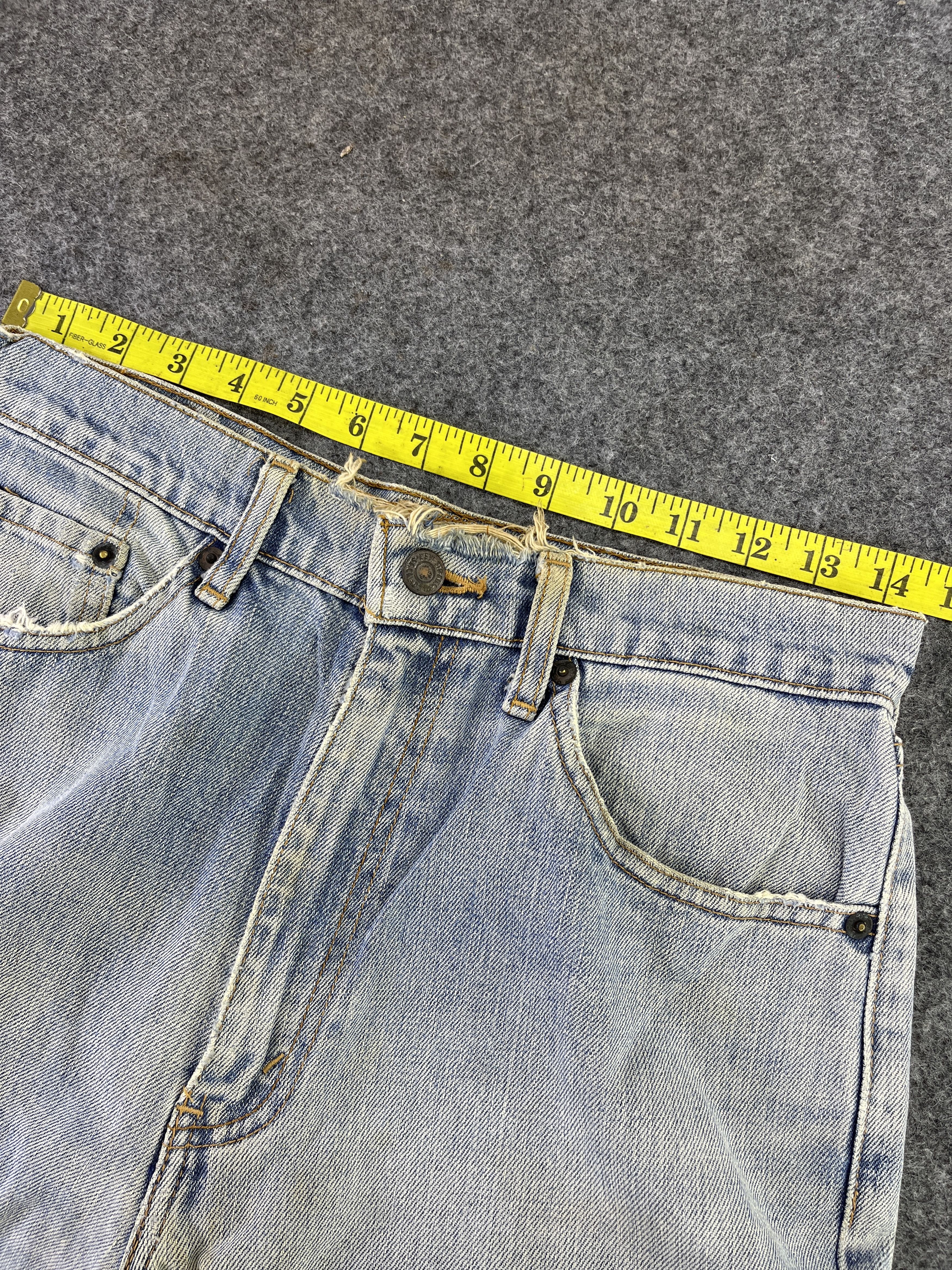Levi's 90's Vintage Levis 511 Distressed Jeans - J911 Size US 29 - 7 Thumbnail