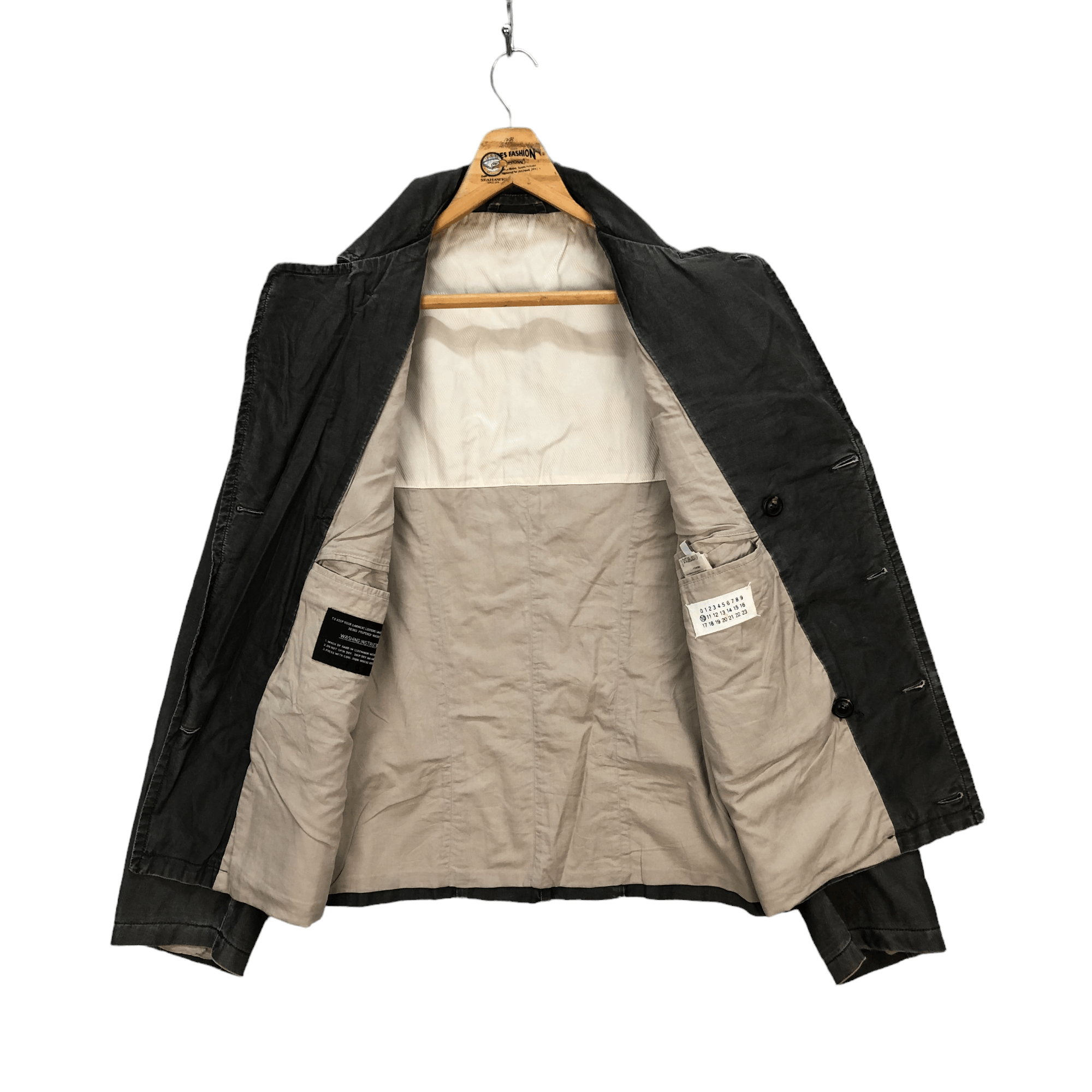 Maison Margiela VINTAGE MAISON MAGIELA NO 10 DOUBLE BREAST JACKET #5760-205 Size US M / EU 48-50 / 2 - 6 Thumbnail