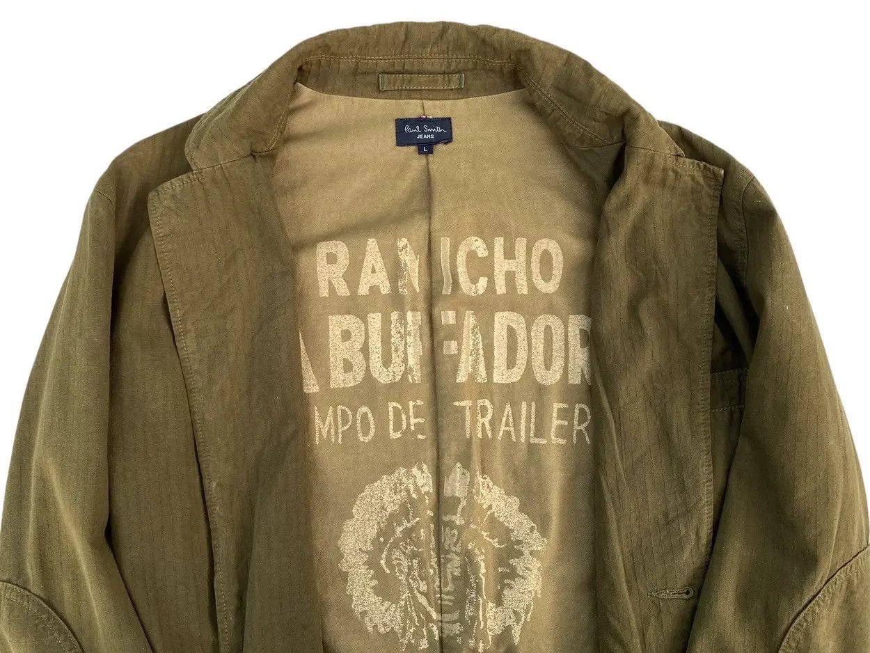 Paul Smith Vtg Paul Smith Jacket Jeans Military Style Size US M / EU 48-50 / 2 - 3 Thumbnail