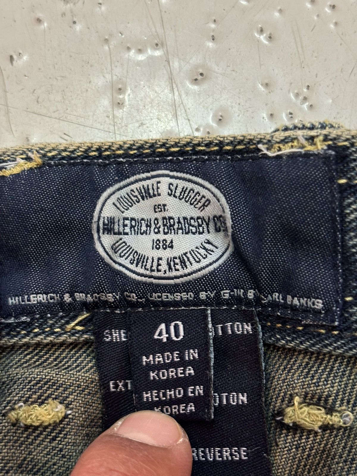 Vintage ***FINAL DROP***RARE 00 HILLERICH &BRADSBY BASEBALL PATCH 40 Size US 40 / EU 56 - 6 Thumbnail