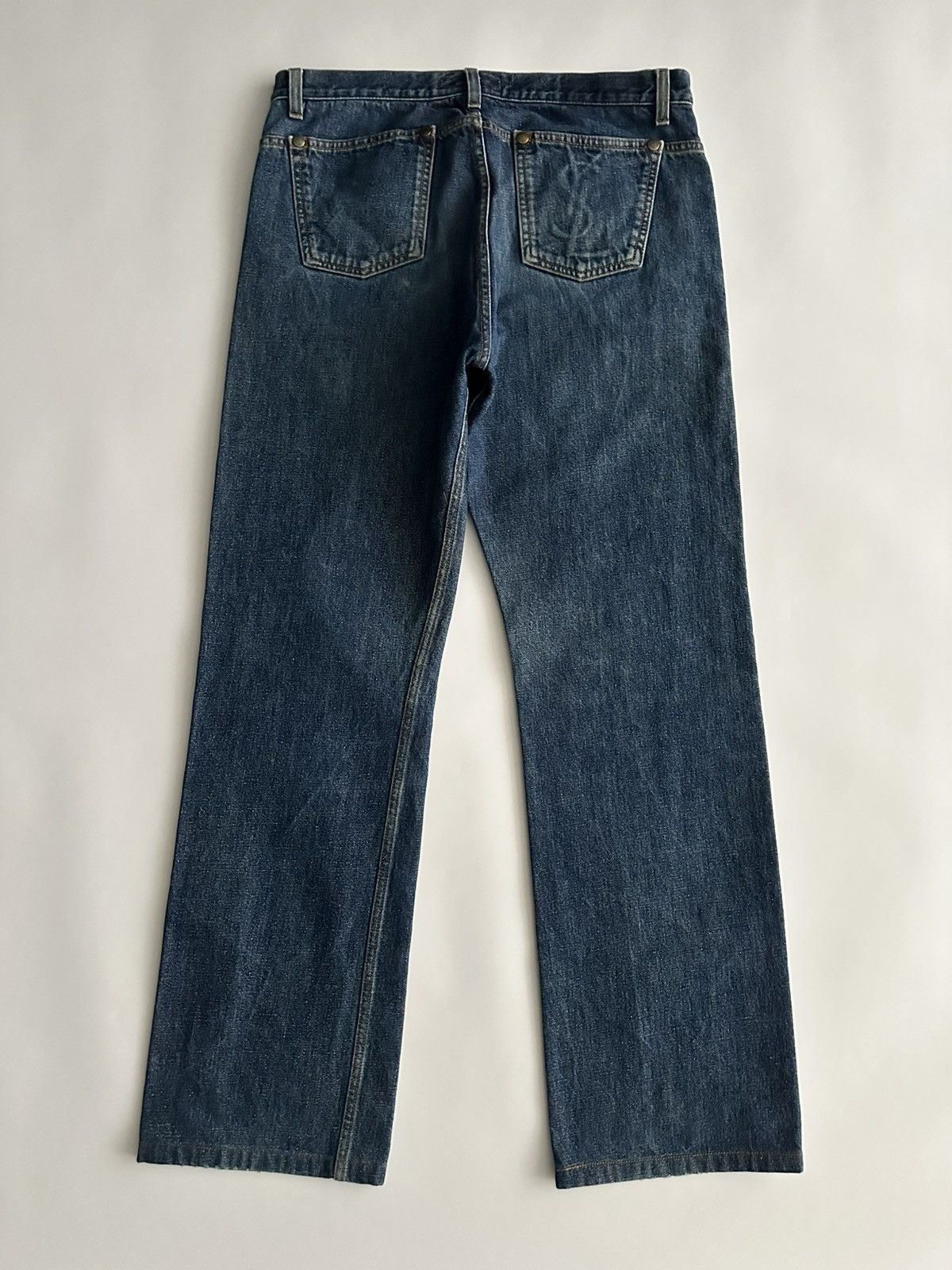 Yves Saint Laurent YSL by Stefano Pilati Denim Jeans Size US 32 / EU 48 - 5 Thumbnail