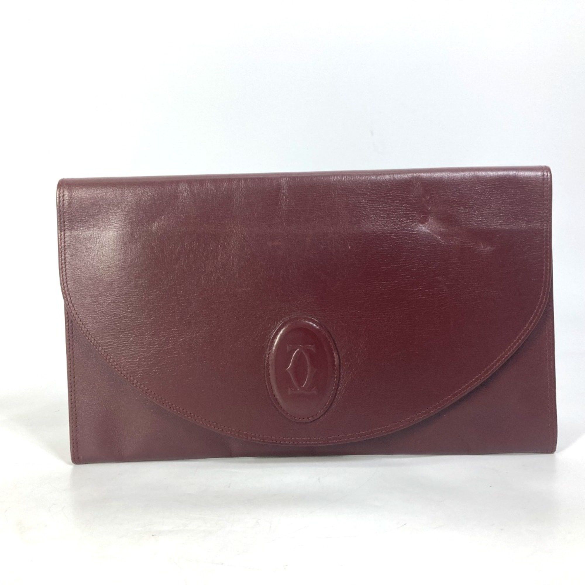 Cartier Cartier Pouch Clutch bag wine-red Size ONE SIZE - 1 Thumbnail