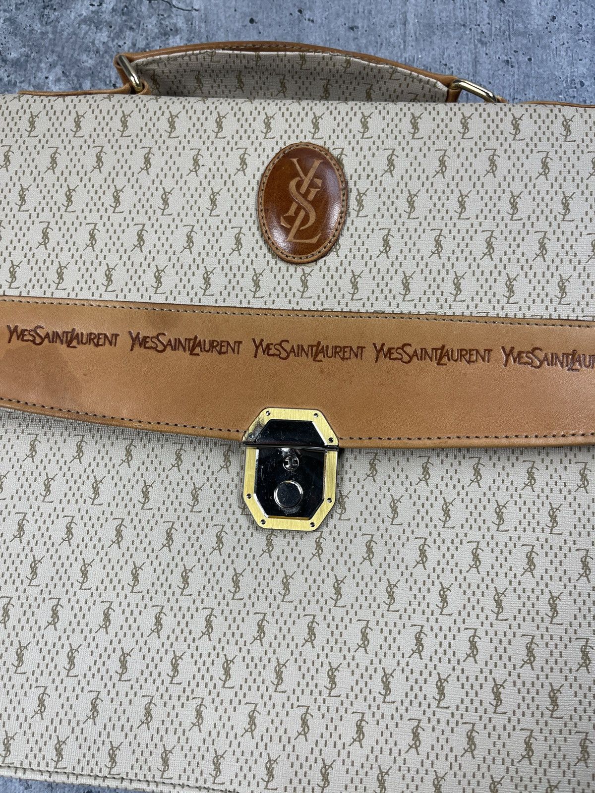 Gucci Yves Saint Laurent bag hand/Document holder 80s Size ONE SIZE - 4 Thumbnail