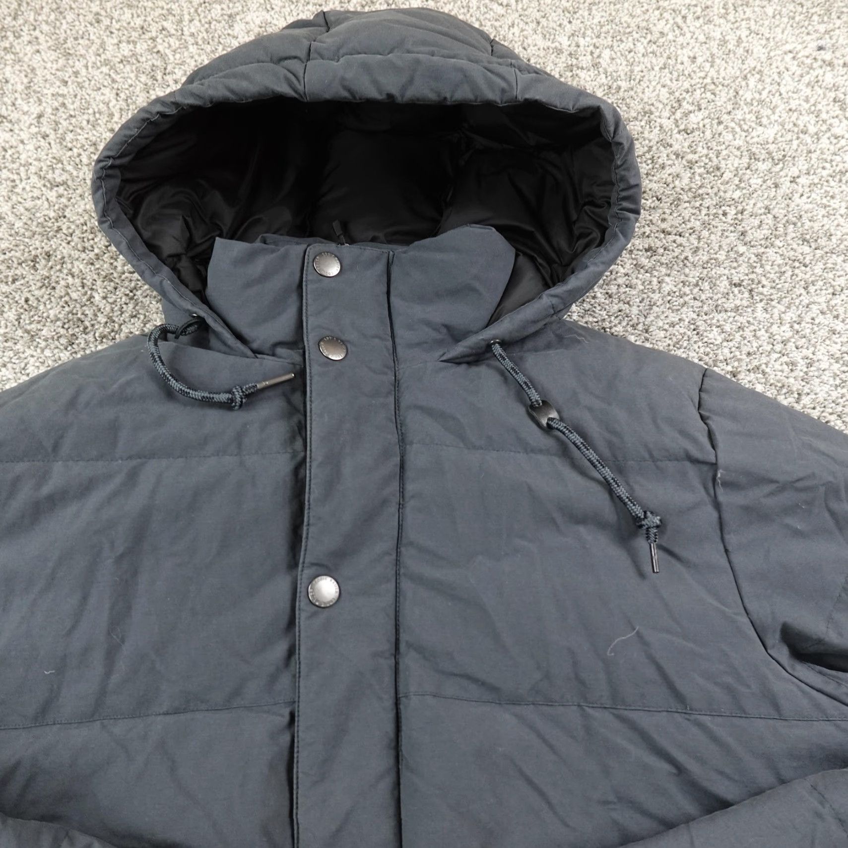 Eddie Bauer Eddie Bauer Parka Coat Mens M Gray Down Insulated Hooded Mid-Length Zip Pockets Regular Fit Winter Outdoor Jacket Size US M / EU 48-50 / 2 - 3 Thumbnail