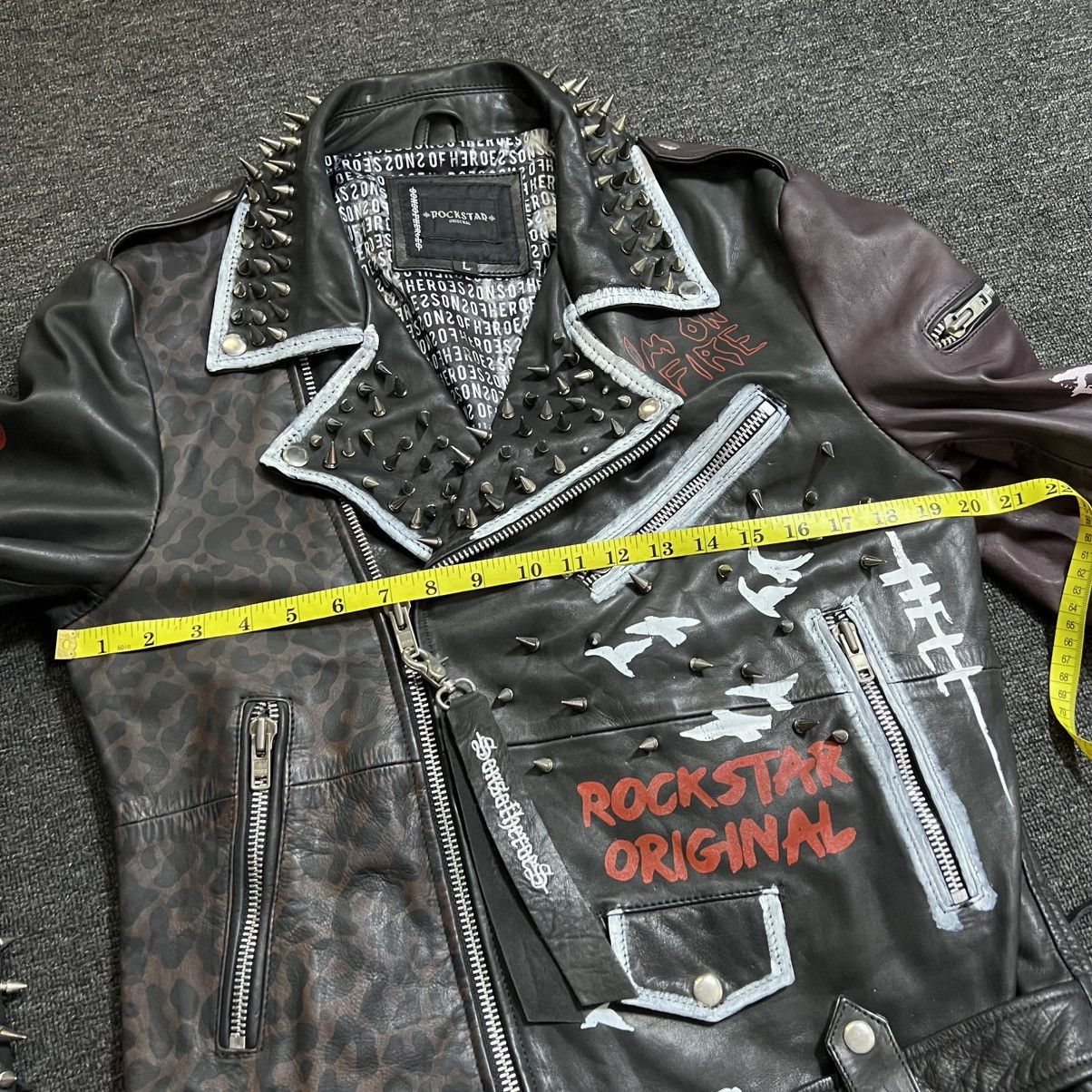 If Six Was Nine × Seditionaries Son Of Heroes Punk Leather Studded Jacket Size US L / EU 52-54 / 3 - 11 Thumbnail