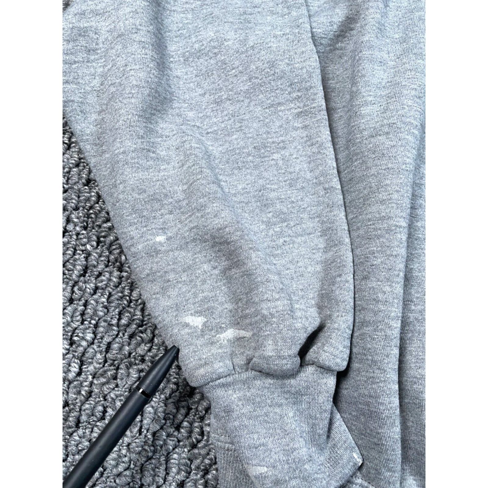 Vintage Vintage Champagne & Marx Excavating Logo Sweatshirt Adult Large Gray 90s Retro Cotton Fleece Size US L / EU 52-54 / 3 - 5 Thumbnail