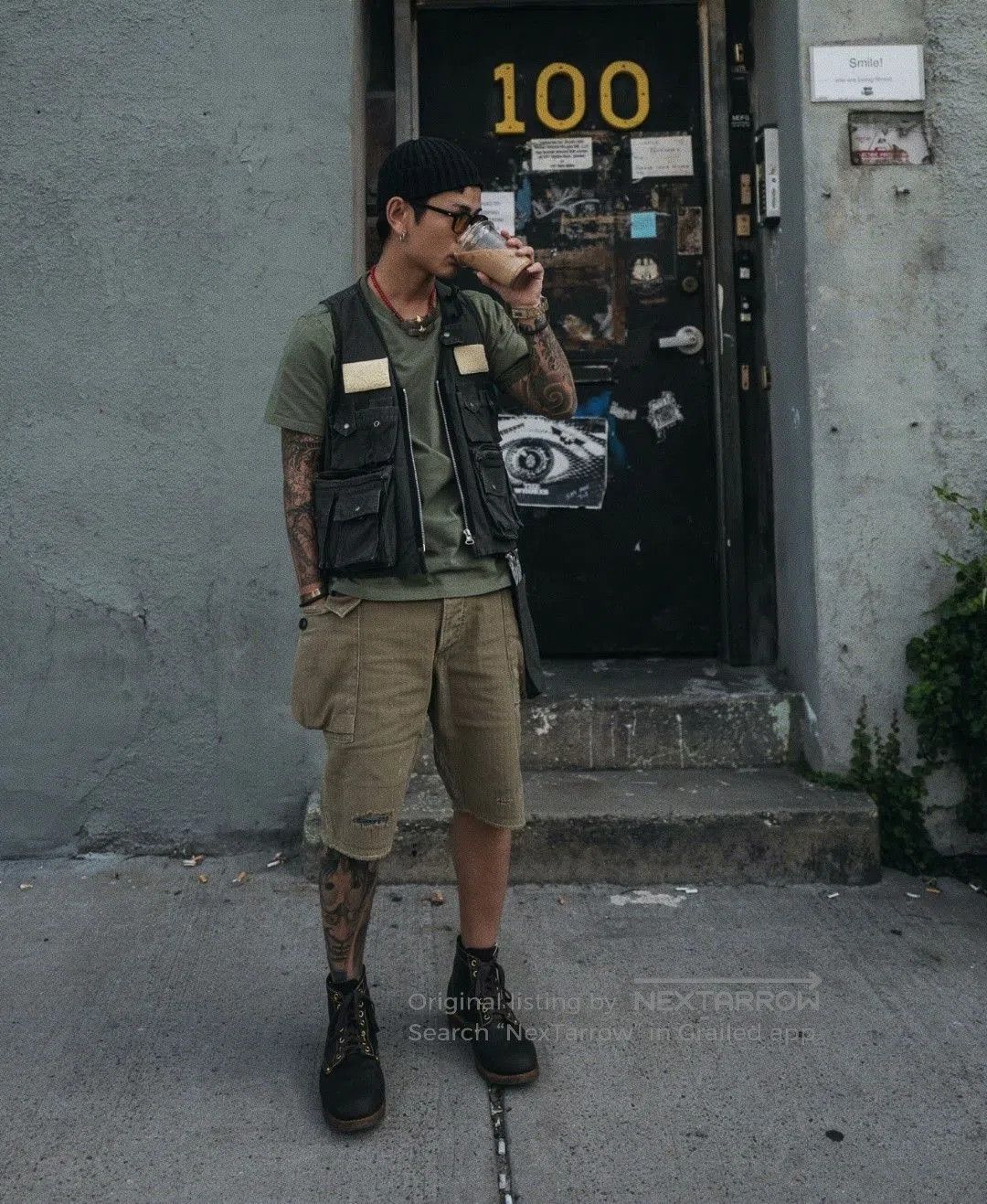 Visvim visvim pilar fisherman vest in green. Size US M / EU 48-50 / 2 - 8 Thumbnail