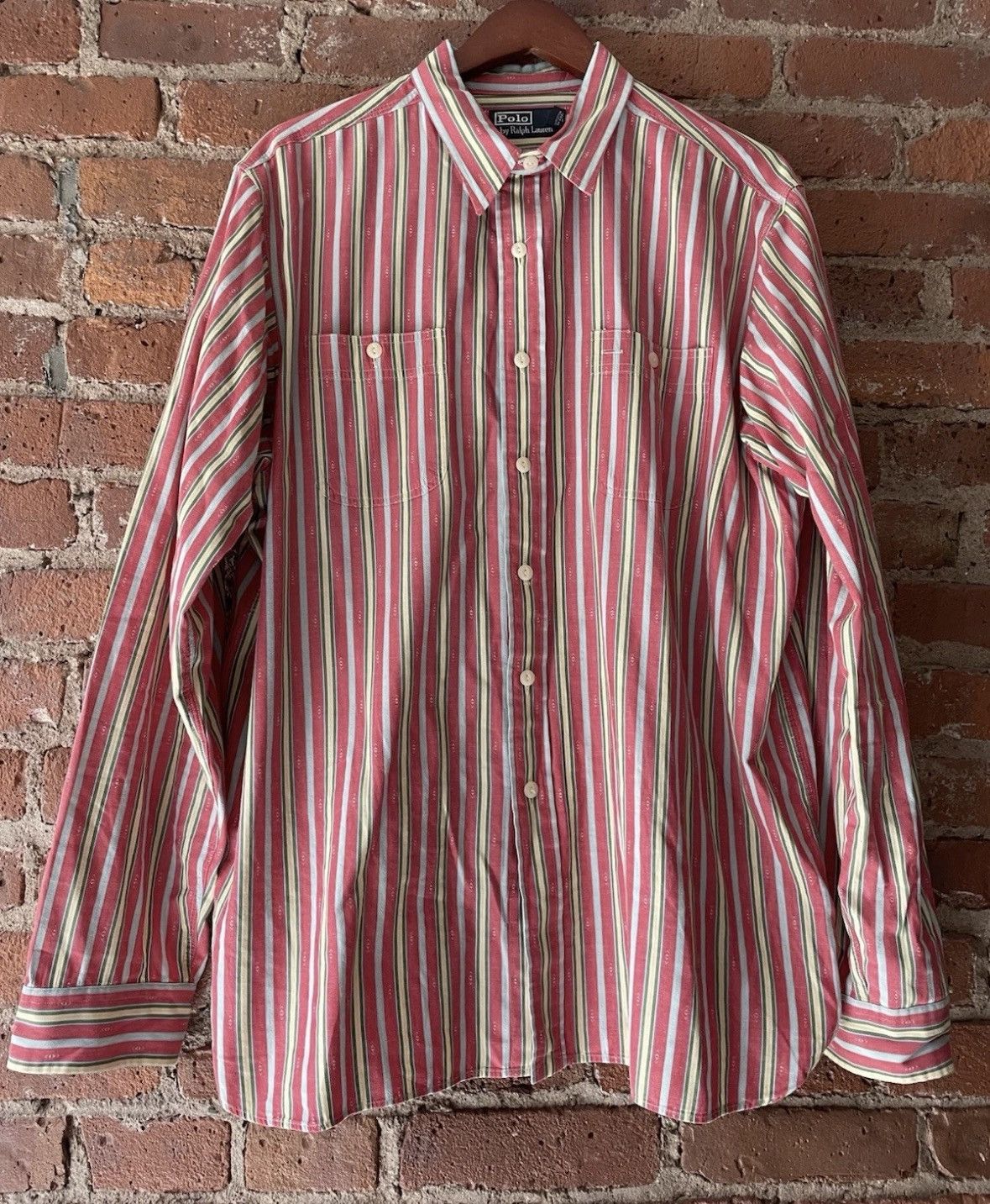 Polo Ralph Lauren Vintage Polo Ralph Lauren Southwestern Shirt XL Size US XL / EU 56 / 4 - 1 Thumbnail