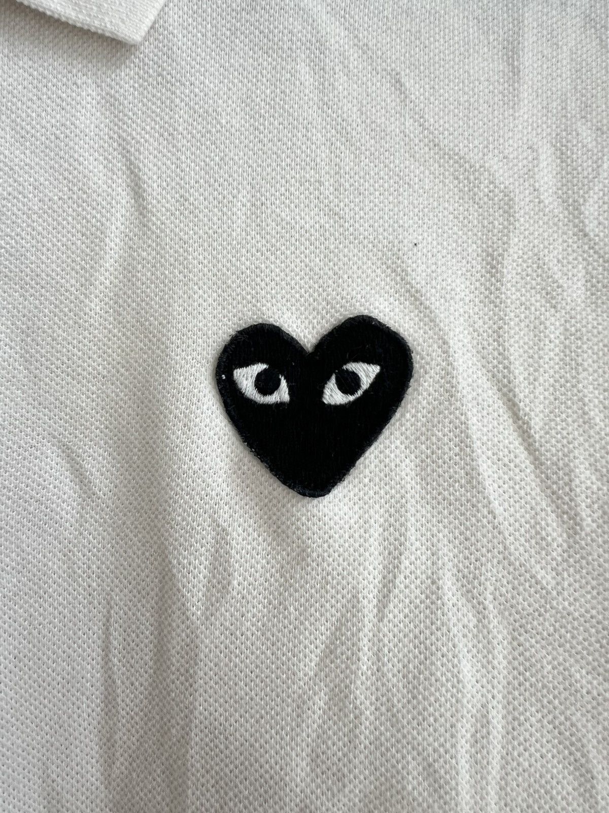 Comme des Garcons PLAY SS07 Comme des Garçons PLAY Logo Patch Gentleman Polo Shirt Size US M / EU 48-50 / 2 - 4 Thumbnail