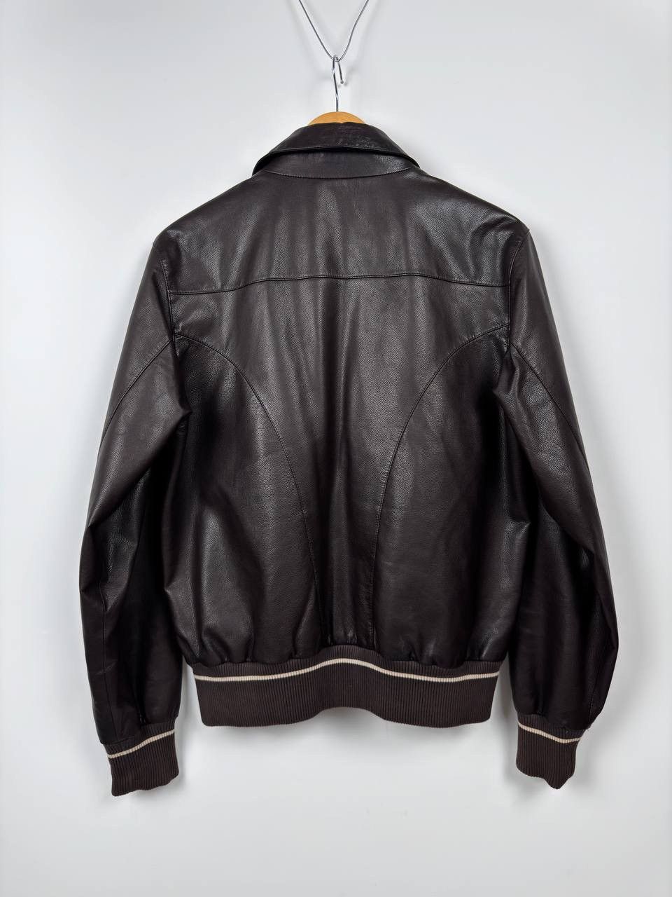 Loro Piana Loro Piana Leather Bomber Jacket Size US S / EU 44-46 / 1 - 2 Thumbnail