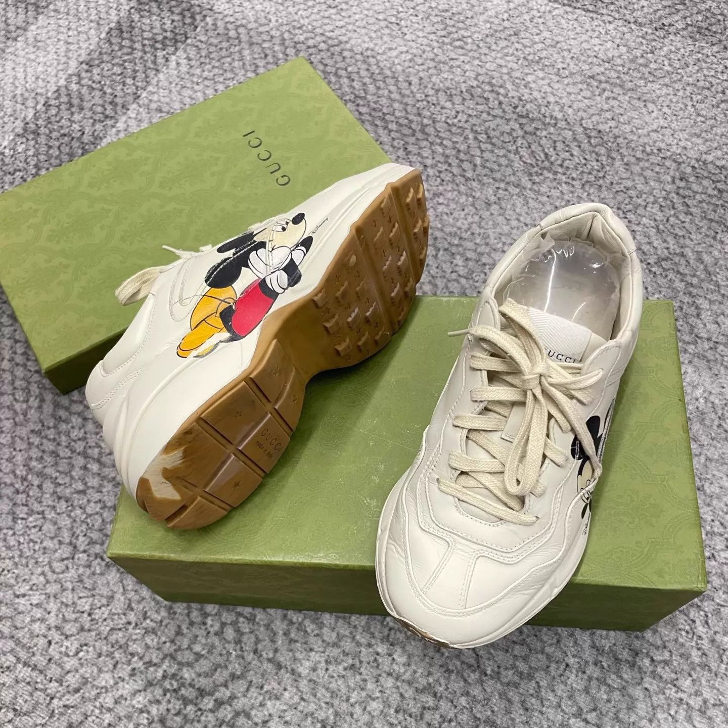 Gucci GUCCI x Disney Dad Shoe 4.5 Classic Playful & Cute Size US 4.5 / IT 34.5 - 6 Thumbnail