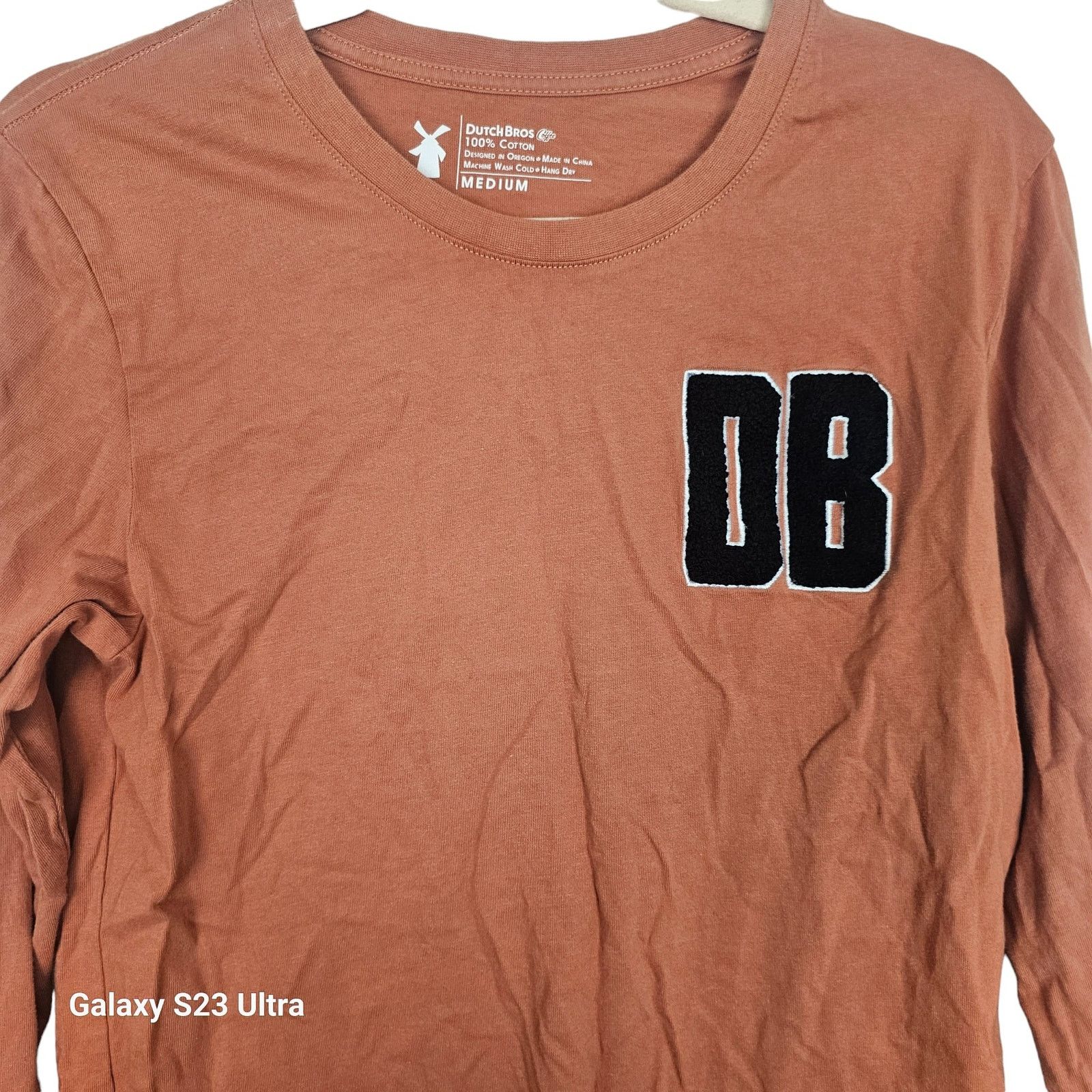 Gitman Bros. Vintage Dutch Bros Coffee LS Crew Neck T-Shirt Sz M Casual Spell Out Size US M / EU 48-50 / 2 - 3 Thumbnail