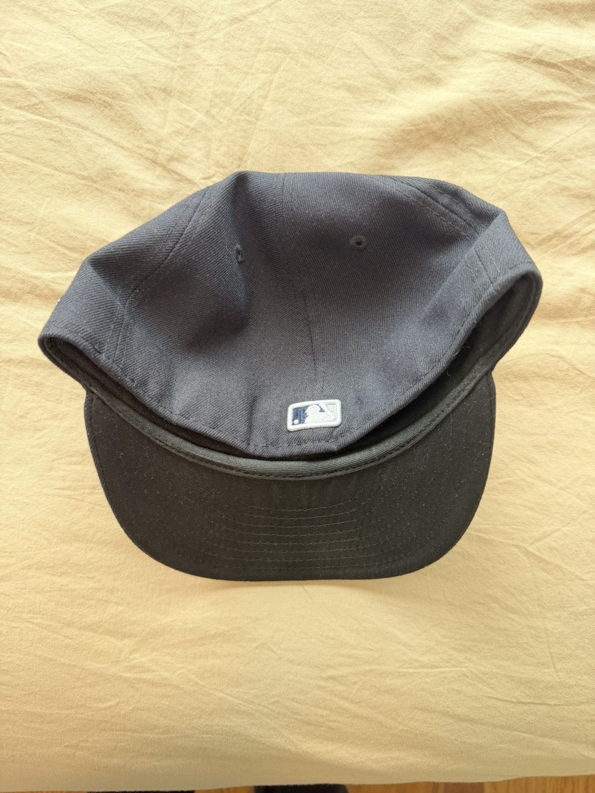 New Era New York Yankees 59Fifty Navy Fitted Hat 7 5/8 Size ONE SIZE - 4 Thumbnail