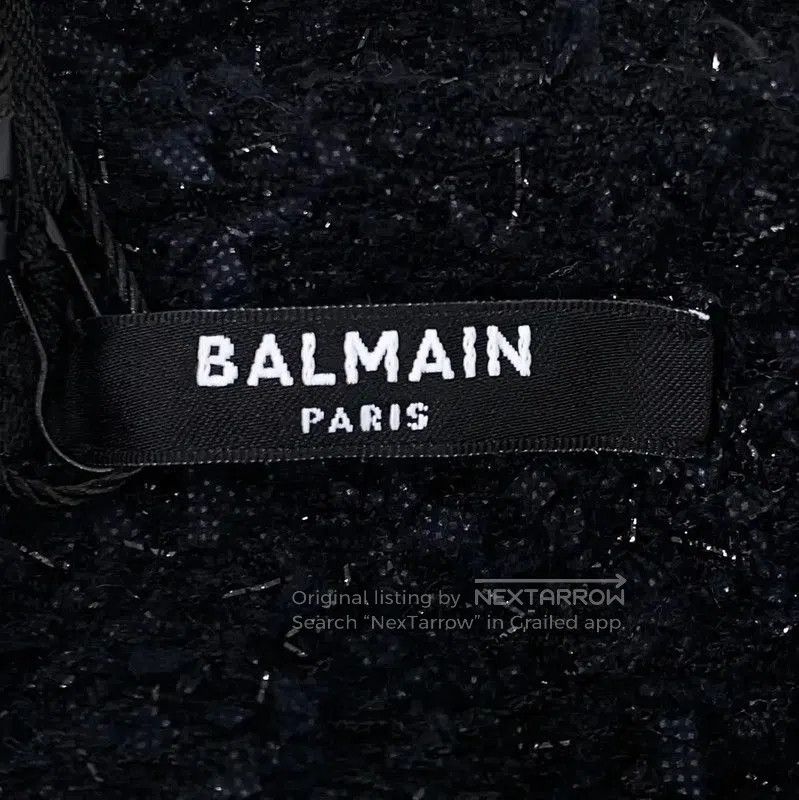 Balmain Balmain Black Cotton Women's Shorts . Size 22" - 6 Thumbnail