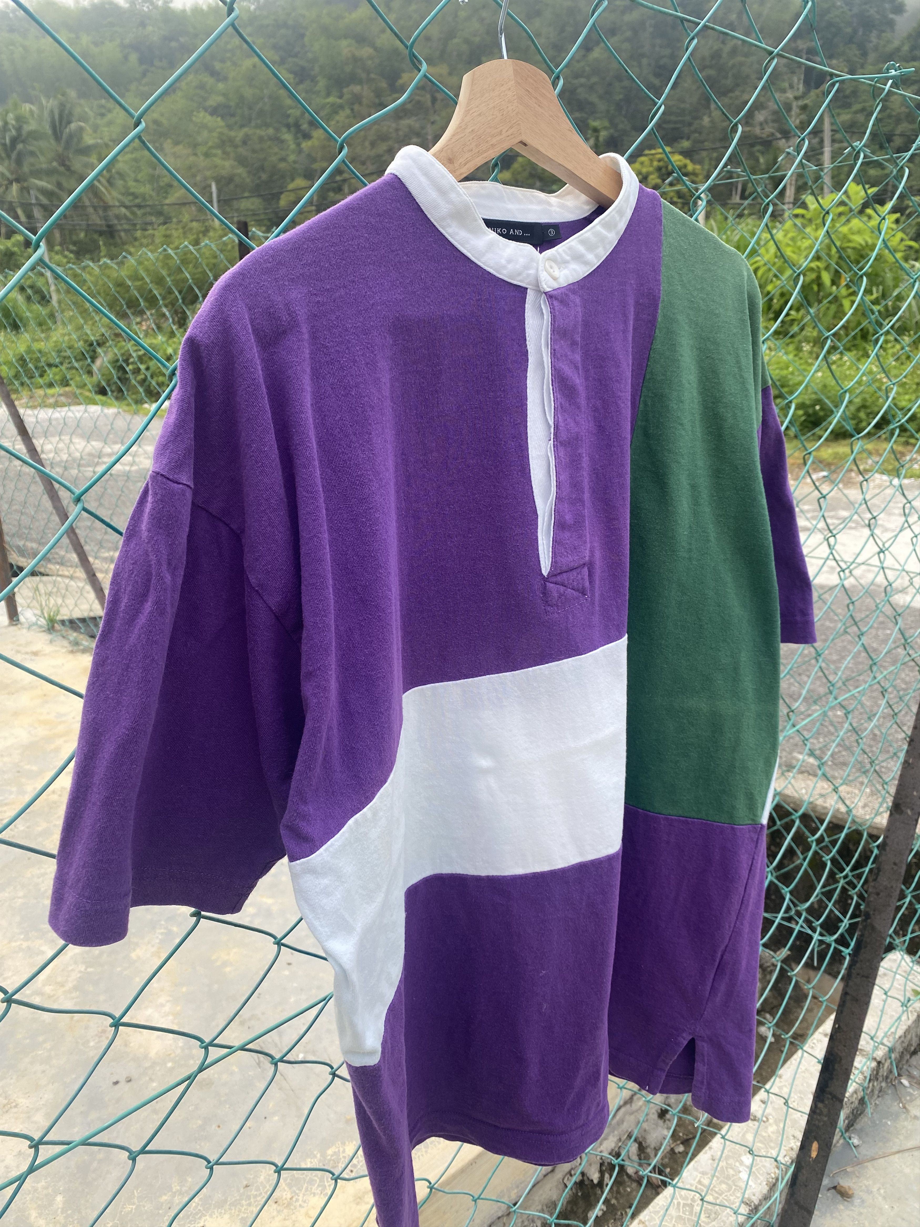 Japanese Brand Niko and rugby shirts Size US L / EU 52-54 / 3 - 5 Thumbnail