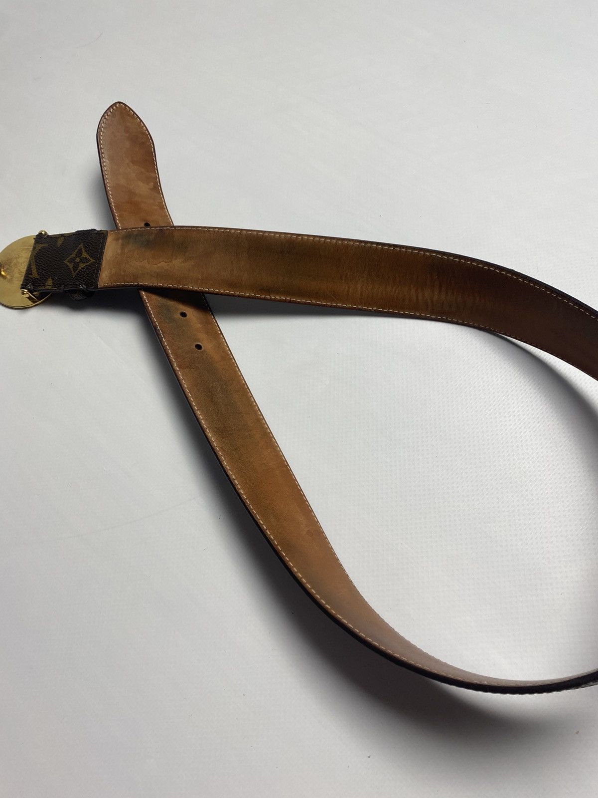 Louis Vuitton Louis Vuitton Monogram Belt Size ONE SIZE - 8 Thumbnail