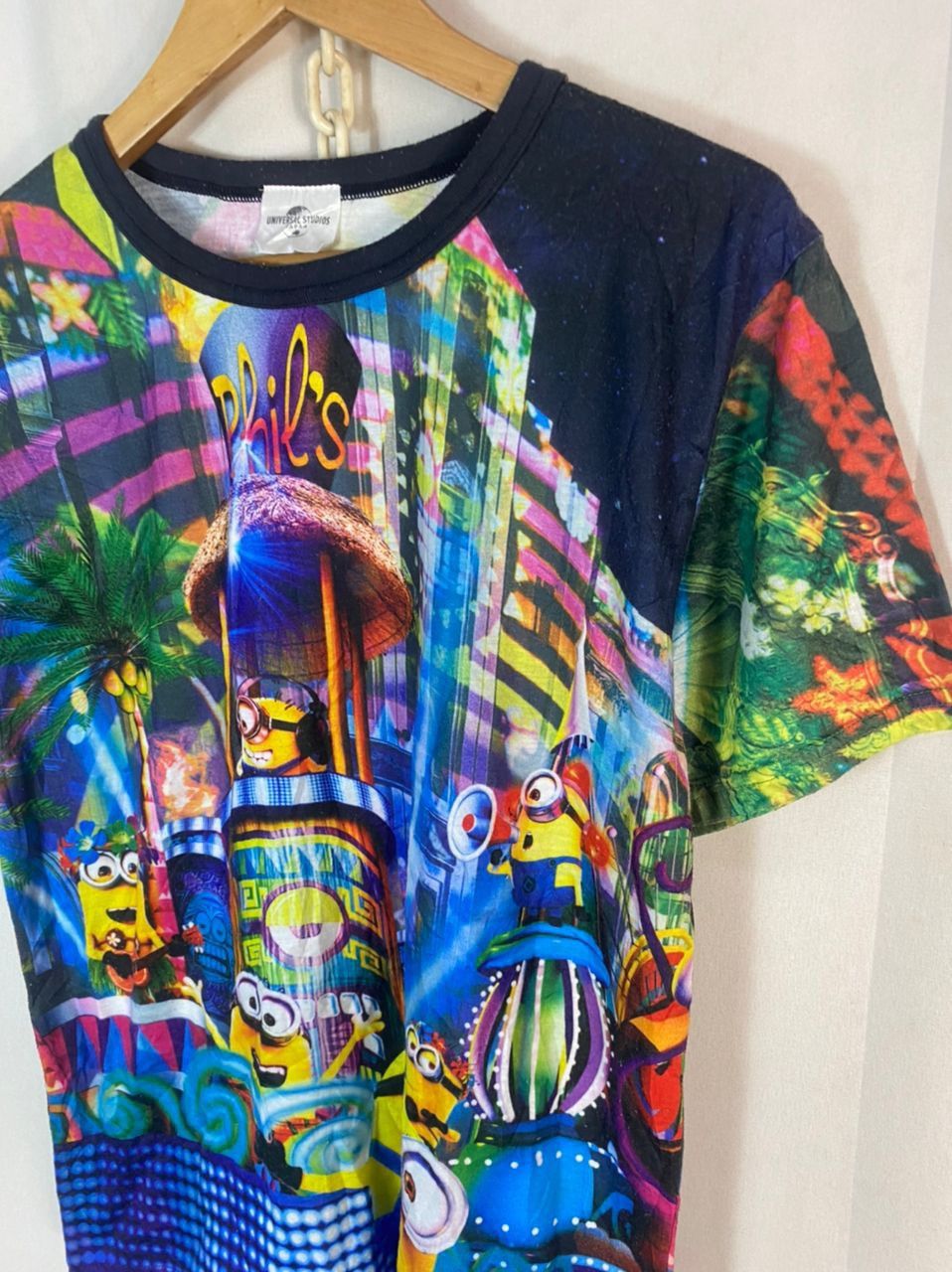 Universal Studios Minion illumination fullprint tshirt by universal studios Size US M / EU 48-50 / 2 - 2 Thumbnail