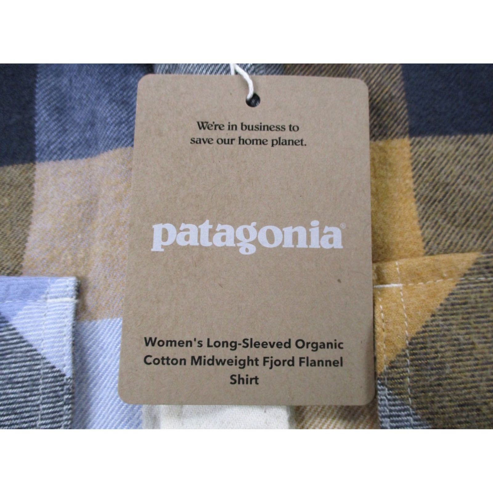 Patagonia Patagonia Shirt Womens S Plaid Organic Cotton Fjord Flannel Work Casual 42405 Size S / US 4 / IT 40 - 6 Thumbnail