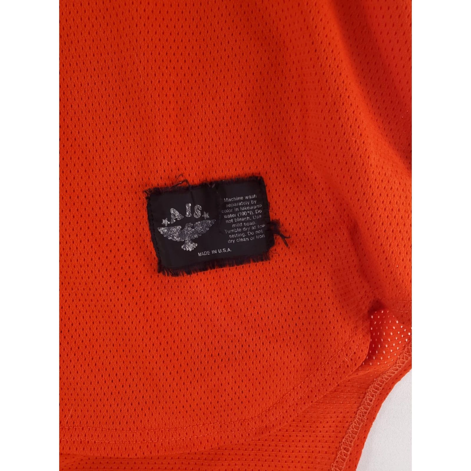 Vintage AIS VTG University of Illinois Big 10 Football Jersey Made USA Orange Mens XXL Jersey Size US XXL / EU 58 / 5 - 2 Thumbnail
