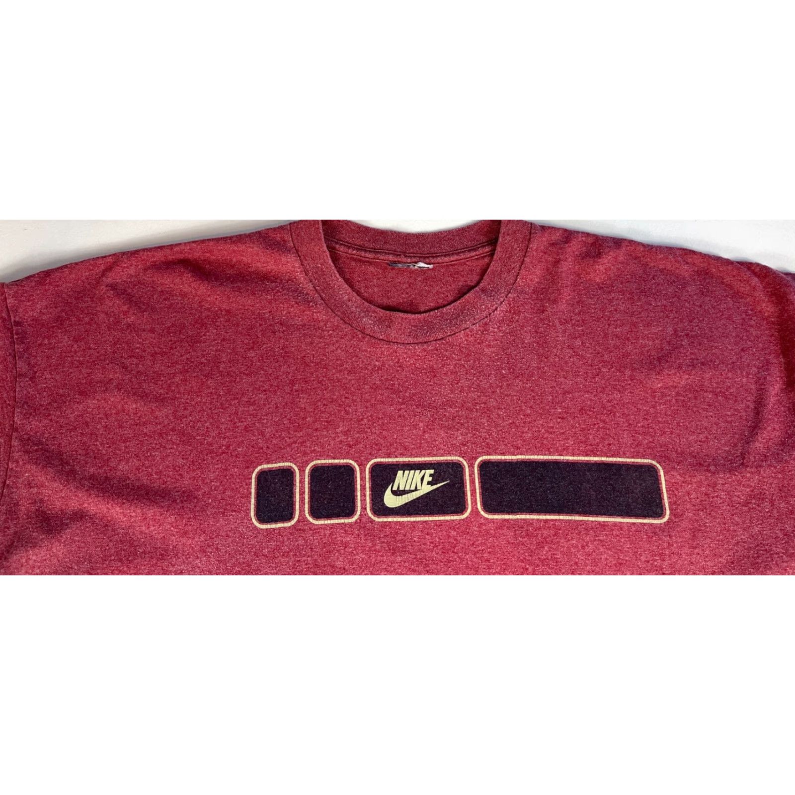Nike Nike Men's Vintage 90s Long Sleeve T-Shirt Sz 2XL Red Shirt Men’s 90s Nike Crew Neck Vintage 1990s Size US XXL / EU 58 / 5 - 3 Thumbnail