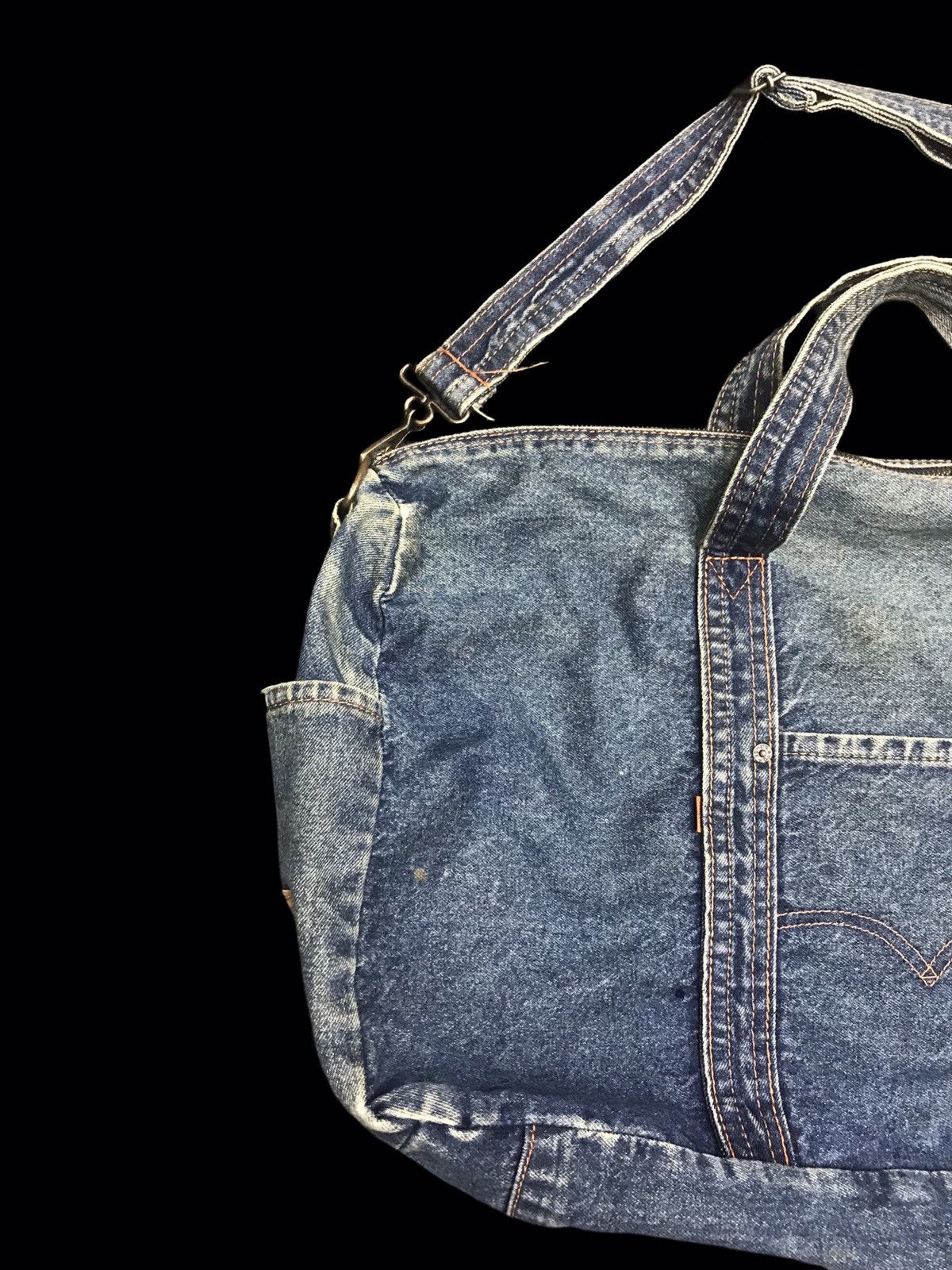 Levi's 💥ONE IN GRAILED💥90s STYLE VTG LEVIS CUSTOM DUFFLE BAG F370 Size ONE SIZE - 3 Thumbnail