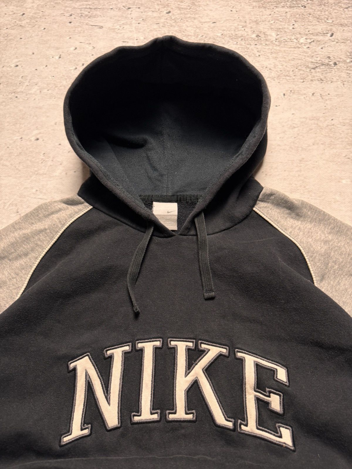 Nike × Vintage NIKE VINTAGE CENTER LOGO OVERSIZE BOXY HOODIE Size US L / EU 52-54 / 3 - 4 Thumbnail