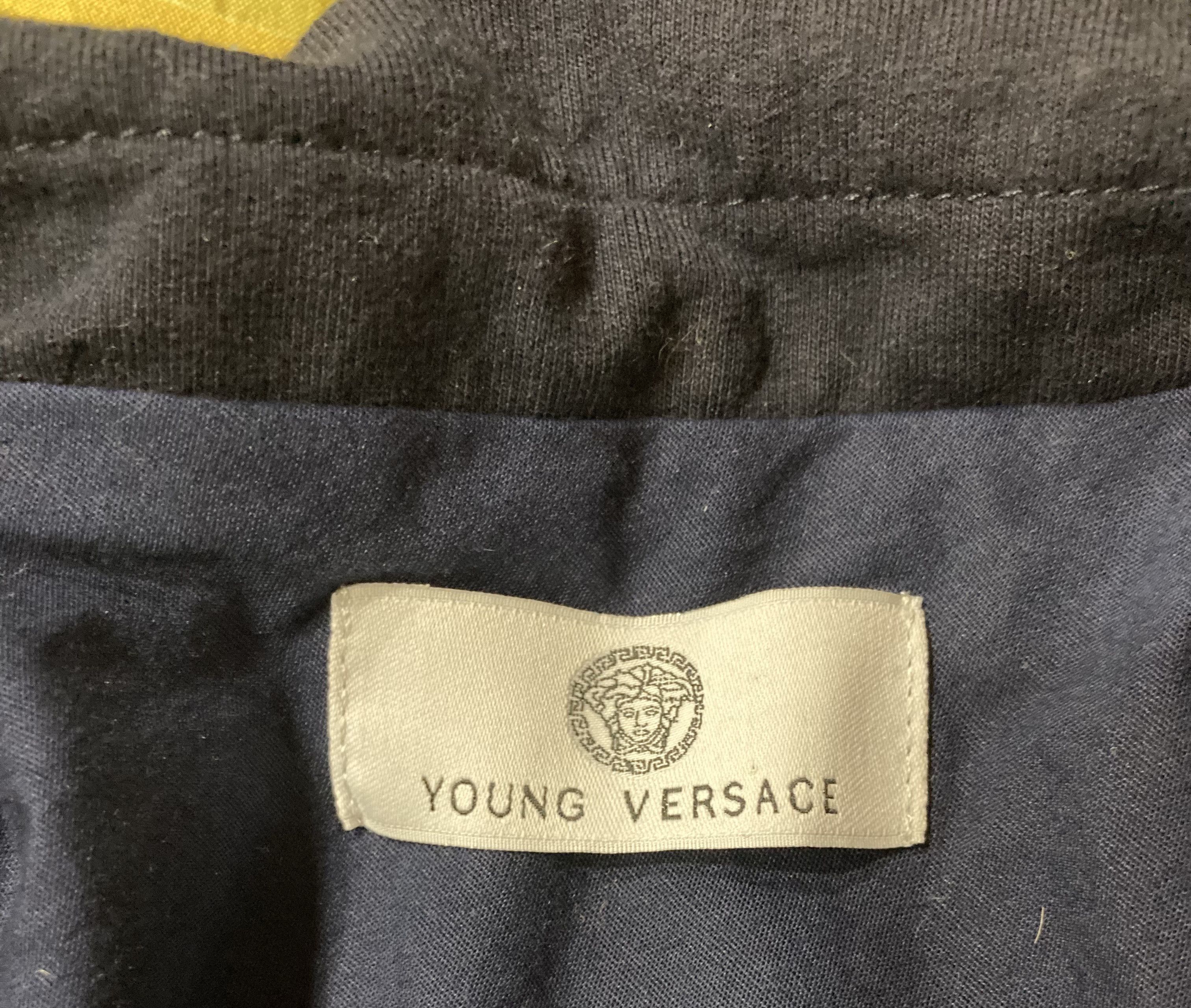 Versace Navy Blue Young Versace Jacket Kids, Made in Italy Size US XXS / EU 40 - 3 Thumbnail