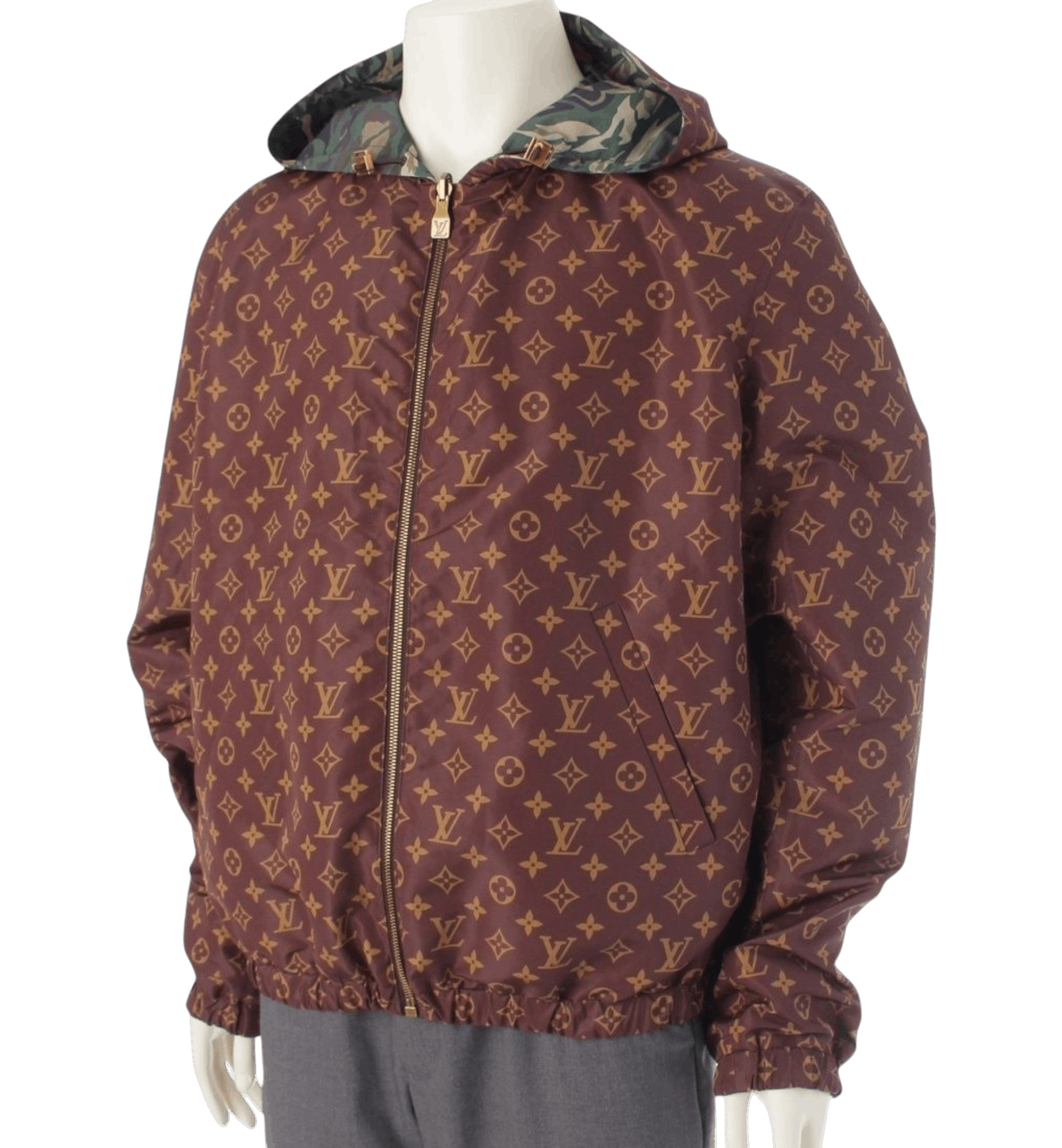 Louis Vuitton Louis Vuitton LV Monogram Reversible Сamouflage Windbreaker Size US M / EU 48-50 / 2 - 2 Thumbnail